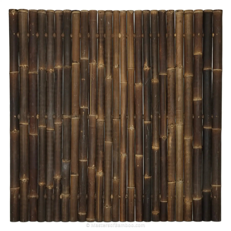 zwart bamboescherm giant 180x180 cm