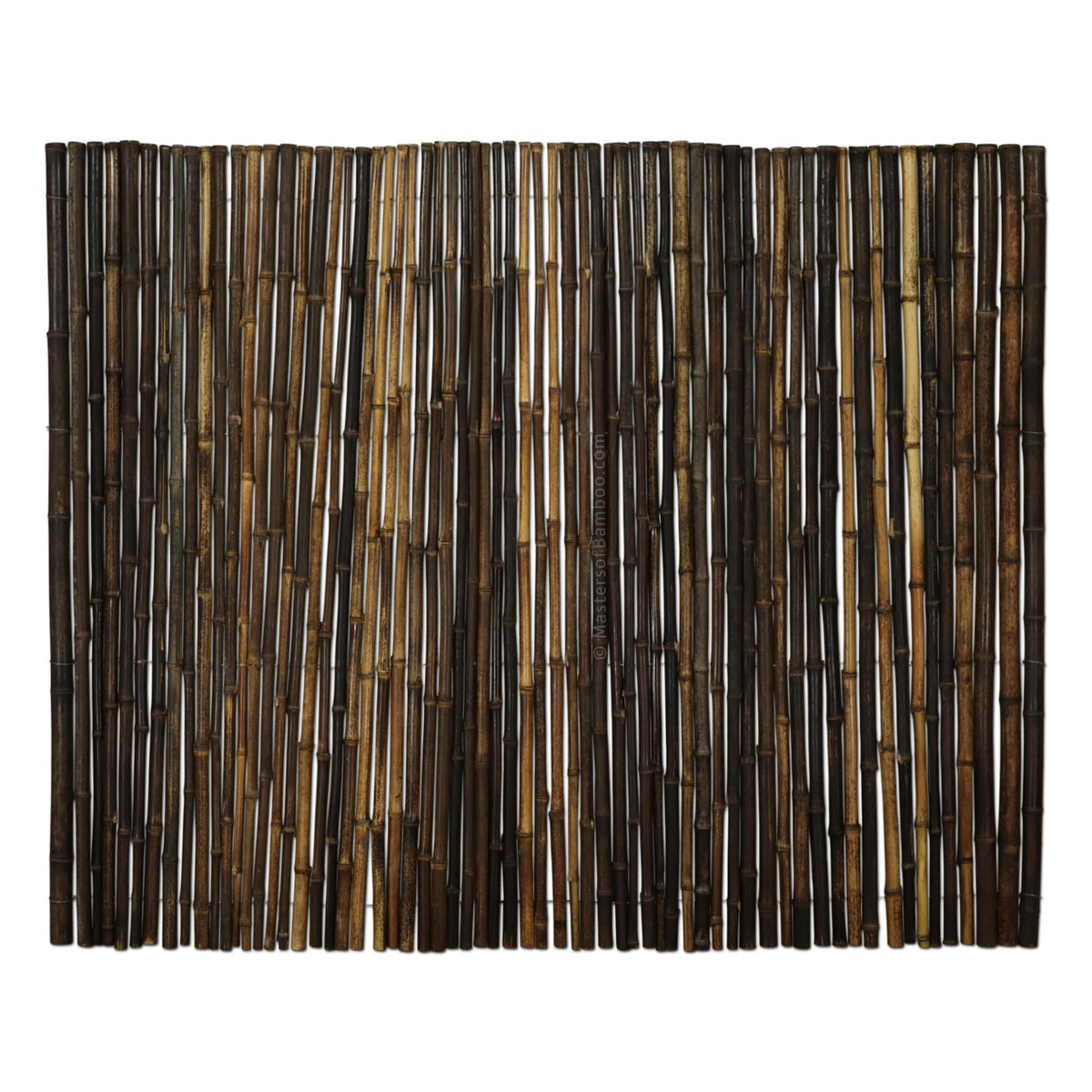 Zwarte Bamboemat Large 180 x 150 cm